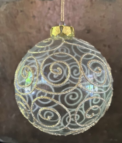 Clear glass ball - clear,